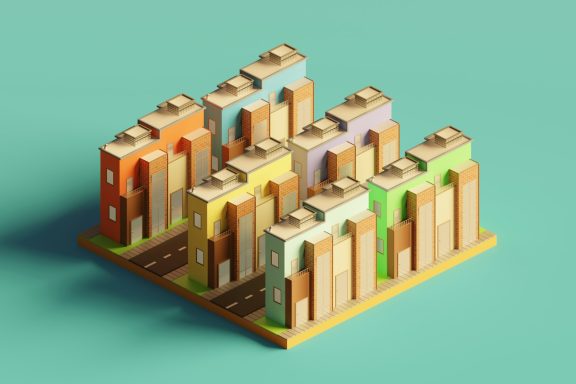 A typical 2-4 Unit Multi-Family residence